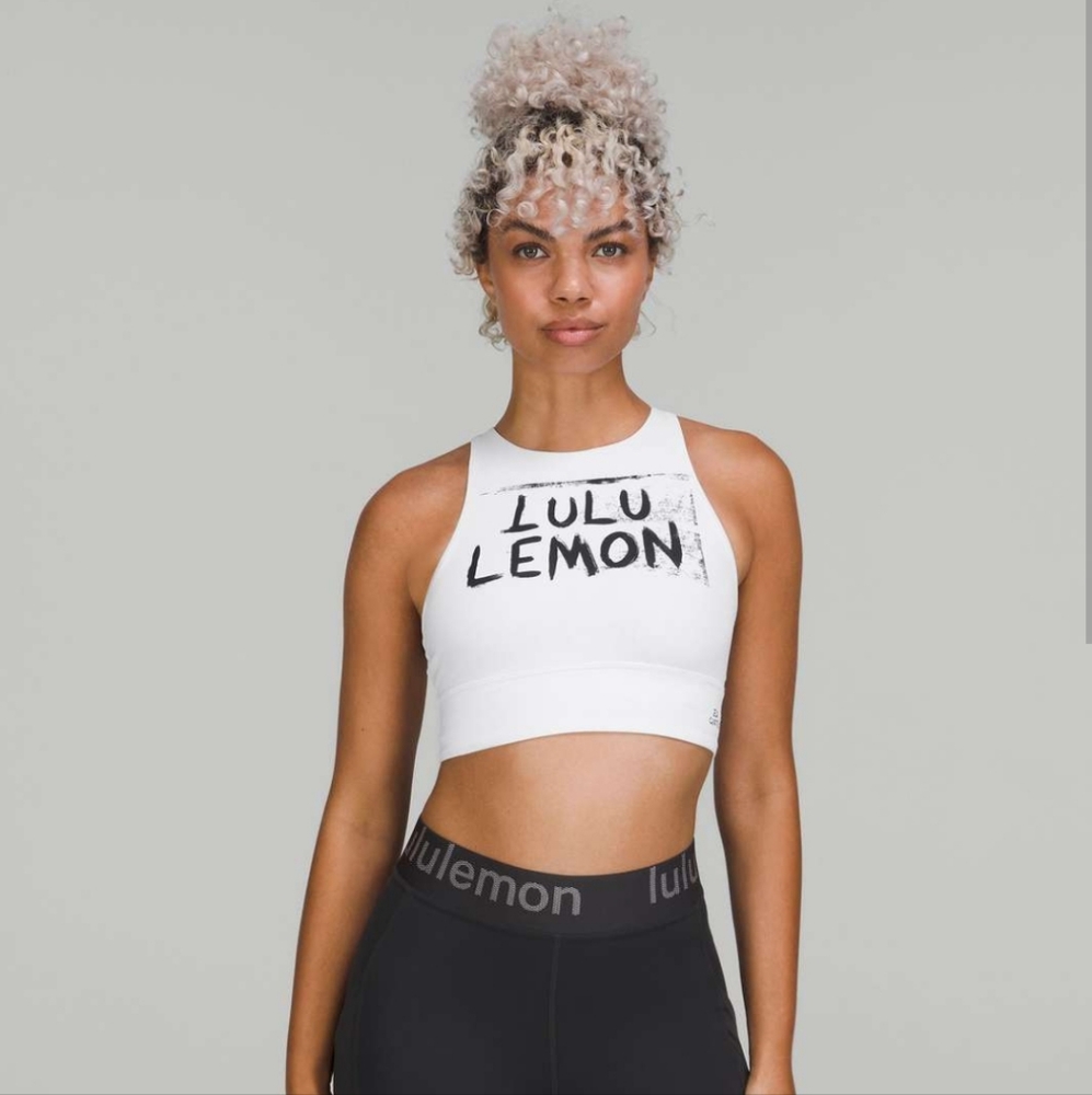 Energy high neck long line bra